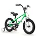 Royalbaby Kids Freestyle Bicycle, Green, 12-Inch