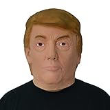 Donald Trump Mask Presidential Candidate Halloween Costume Latex Mask Adult Size