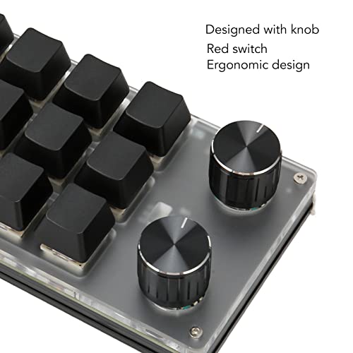 Clavier macro programmable Zunate Bluetooth à 12 touches et 2 boutons pour OSU - 4