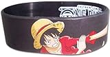 One Piece Luffy Punches Pac Wristband Miniature Novelty Toys, Black, 3'