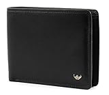 geldbörse goldfarben Volumen in Liter: 0.01 Golden Head Polo RFID Scheintasche 12,5 cm schwarz