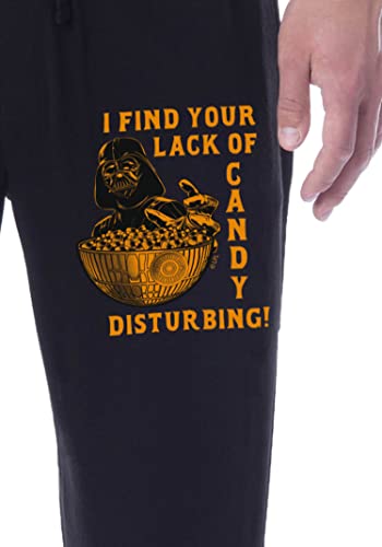 Star Wars Mens' Movie Halloween Darth Vader Candy Sleep Pajama Pants (Small) Black3