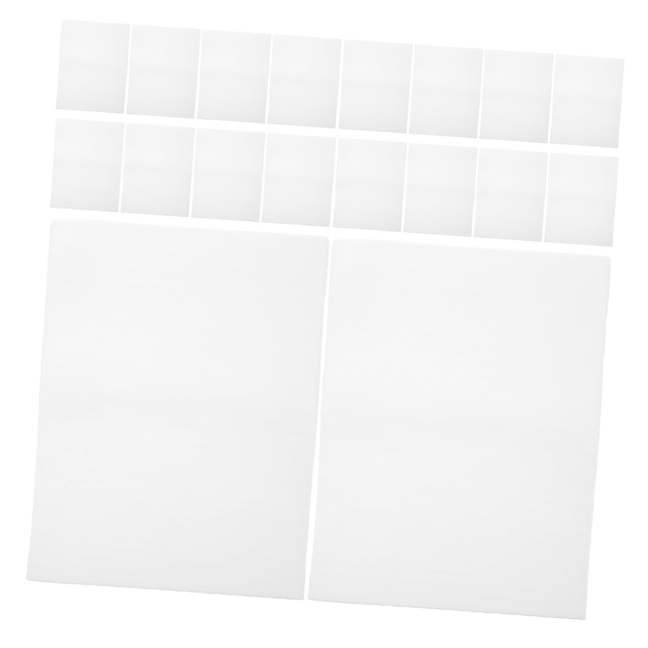 Veemoon Cushion Foam Sheets 200pcs Foam Pouches for Storage Shipping Moving Supplies Plate Packing Sleeves Glass Packing Kit