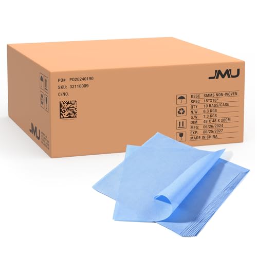 Feuilles de stérilisation CSR JMU 45x45 cm idéales pour sécuriser le stockage des instruments