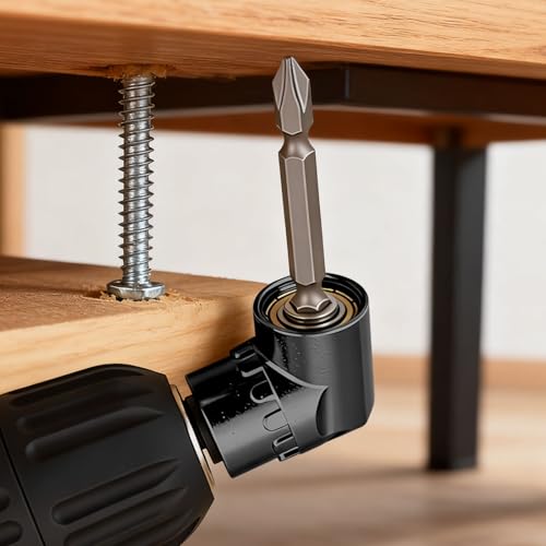 Taladro De Ángulo Recto, Adaptador De 105 Grados Para Taladro Eléctrico, Destornillador Y Proyectos Domésticos De Bricolaje, Color Negro