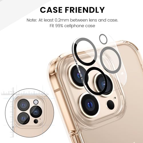 Tensea 3Pcs for iPhone 16 Pro / 16 Pro Max Camera Lens Protector by Tensea - Used condition - Image 5