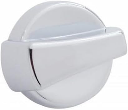 United Pacific 41016 - A/C Control Knob - Chrome A/C & Heater Control Knob For Peterbilt