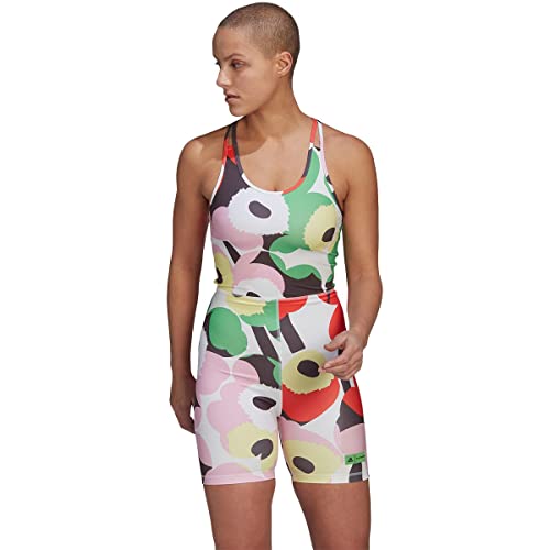 Combinaison adidas Marimekko orange taille XS vêtement de sport femme une-pièce