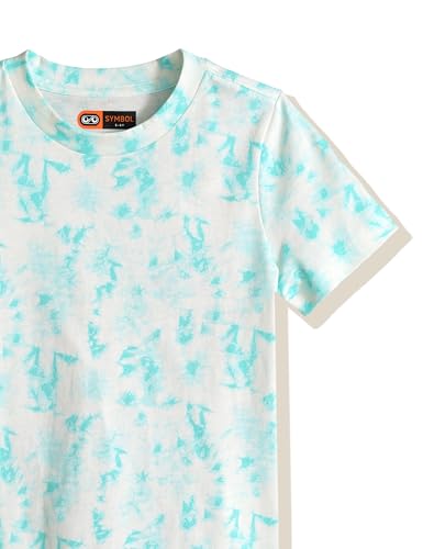 Image of Amazon Brand - Symbol Boy's Marble Regular Fit T-Shirt