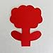 Flower Small Assorted Color Creative Cut-Outs, 3