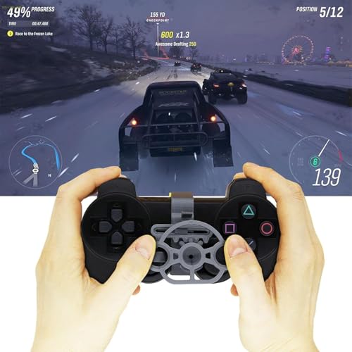 CERO ® 3D Printed Mini Steering Wheel Game Controller for PS3 Racing Games | Video Games & Accessories | Controllers & Attachments | 1 Mini... - Image 5