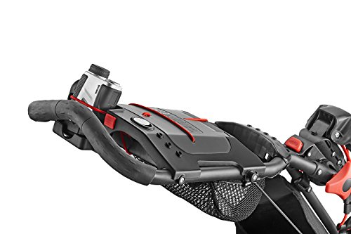 CaddyTek 3 Wheel Golf Push Cart - Deluxe Quad-Fold Compact Push & Pull Folding Caddy Trolley - Caddylite 15.3 V2 - Thumbnail 3
