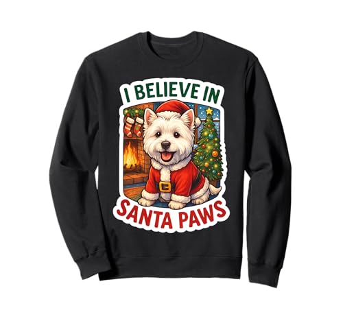 Believe In Santa Paws West Highland �z���C�g�e���A �N���X�}�X �g���[�i�[