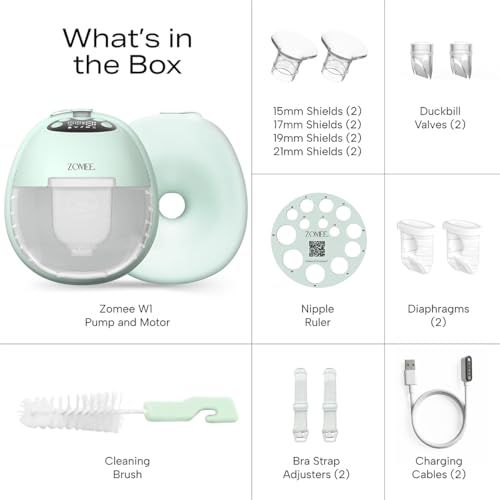 Extractora de leche wearable eléctrica Zomee W1 miniatura 6
