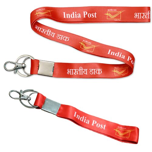 India Post Office Keychain Post Office Fabric Id Card For Postman Post Officer Pack 2