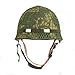 Reproduction WW2 WWII Vietnam War Era US M1 Combat Helmet with Mitchell Cover 1959 Dated