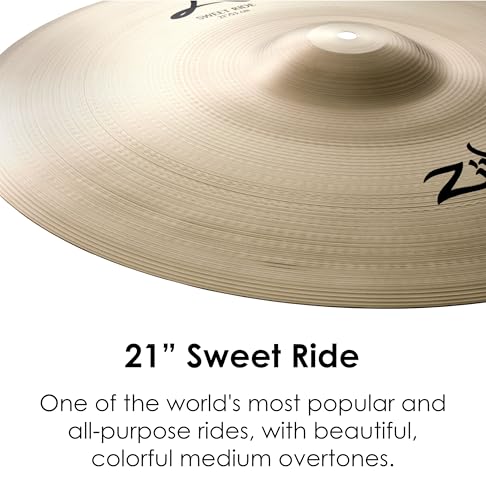 Zildjian A0079 21" A Sweet Ride Cymbal by Zildjian - Used condition - Image 3