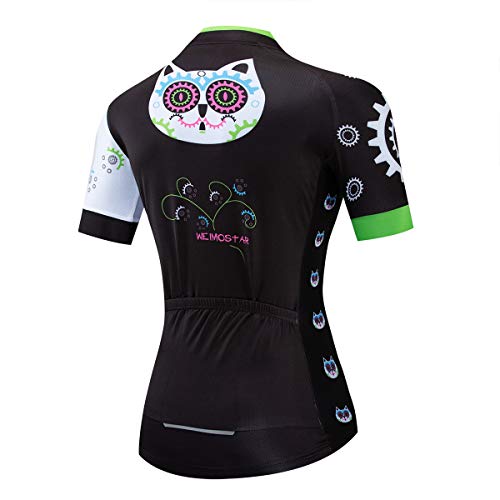 Weimostar - Maglia da ciclismo da donna per