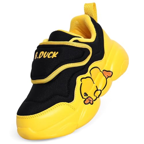 B.Duck Toddler Shoes for Girl and Boy - Warm and Cozy Kids Sneakers