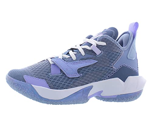 Nike Boys' Grade School Jordan Why Not Zer0.4,Indigo Fog/Purple Pulse