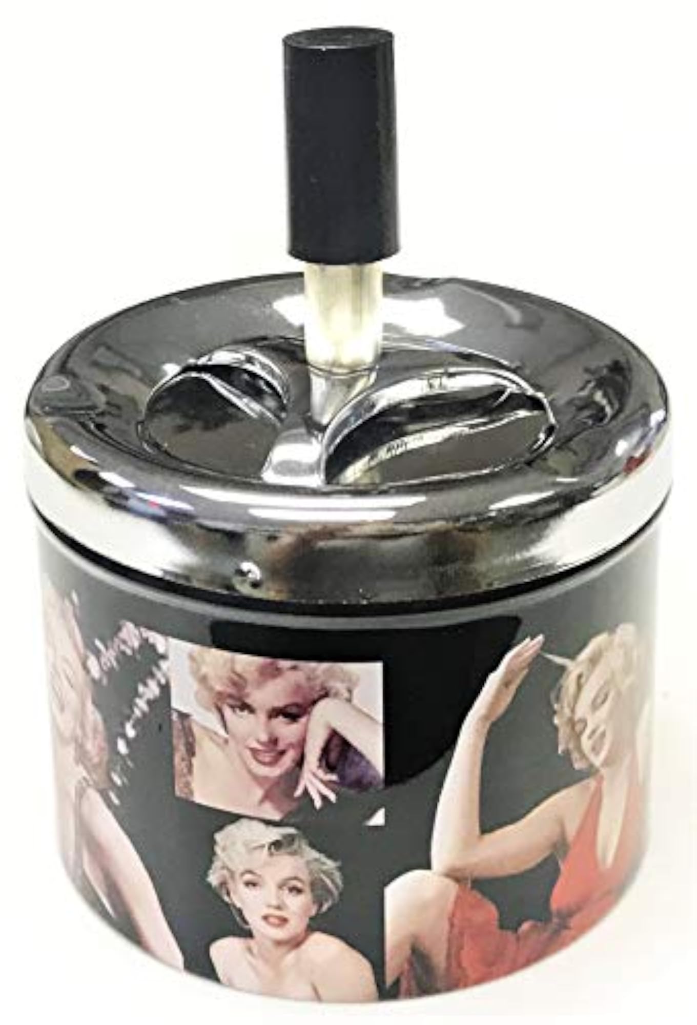 Fun Flower Animal Spin-Top Ashtray, Assorted Styles
