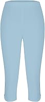 Vista 137 de Pantalones capri para mujer, estilo casual, de verano, elásticos, de cintura alta, pantalones de yoga, ajuste atlético, pantalones deportivos