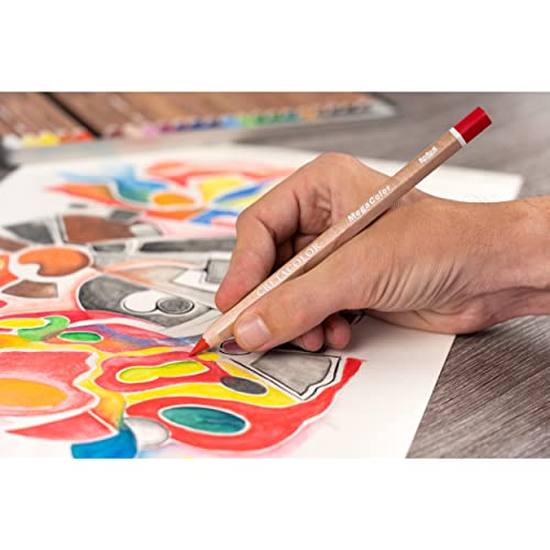 Lapis de Cor Megacolor Cretacolor 13 Red Light