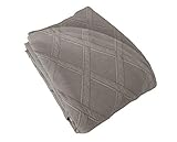 Europa Fine Linens Evora Matelasse Bedding, Bedspread Queen Size 102-Inch by 120-Inch, Taupe