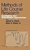 Methods of Life Course Research: Qualitative and Quantitative Approaches