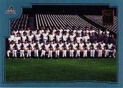2001 Topps Baseball Card #753 Arizona Diamondbacks