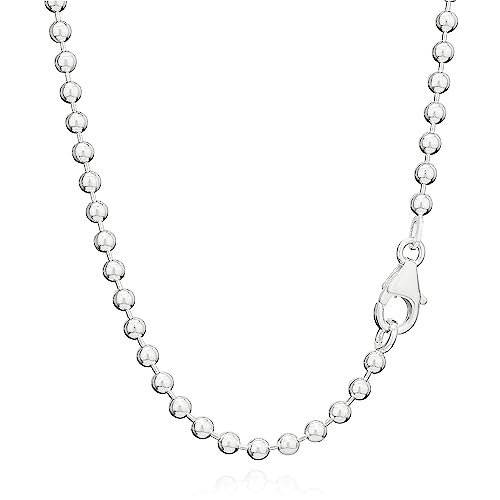 Chaîne mailles en argent 925 NKlaus maille robuste 3 mm pour pendentif homme femme