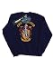 Harry Potter Niñas Gryffindor Crest Camisa De Entrenamiento Azul Marino 12-13 Years