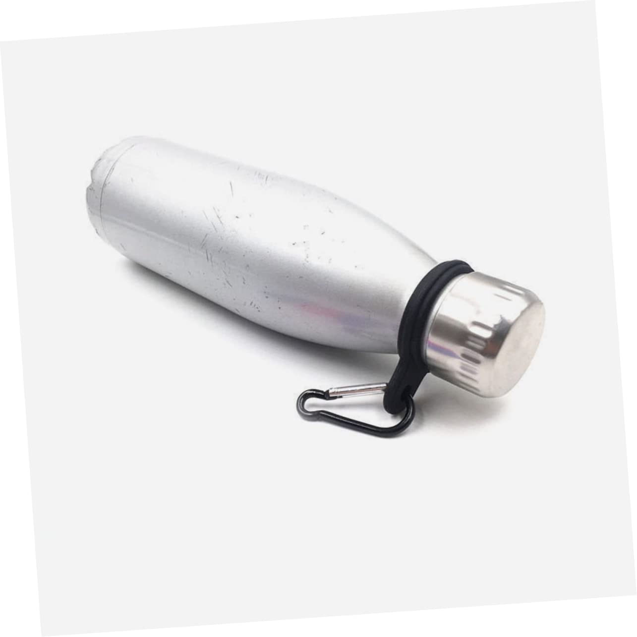 Toddmomy Wasserkocher-aufhänger Schlüssel Wasserflasche Gehen Wandern Fitnessstudio Haken Groß Sport Tragbar Träger Flaschenregal Kieselgel Black