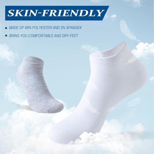 14 Pairs Ankle Socks for Men/Women, Seamless Thin Athletic Socks with Moisture-Wicking, Lightweight For Seasons Use2