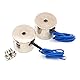 Namvo 2pcs KK-P25 / 20 8KG Saugmagnetmagnet DC 12V Heben Halten Elektromagnet Elektromagnete