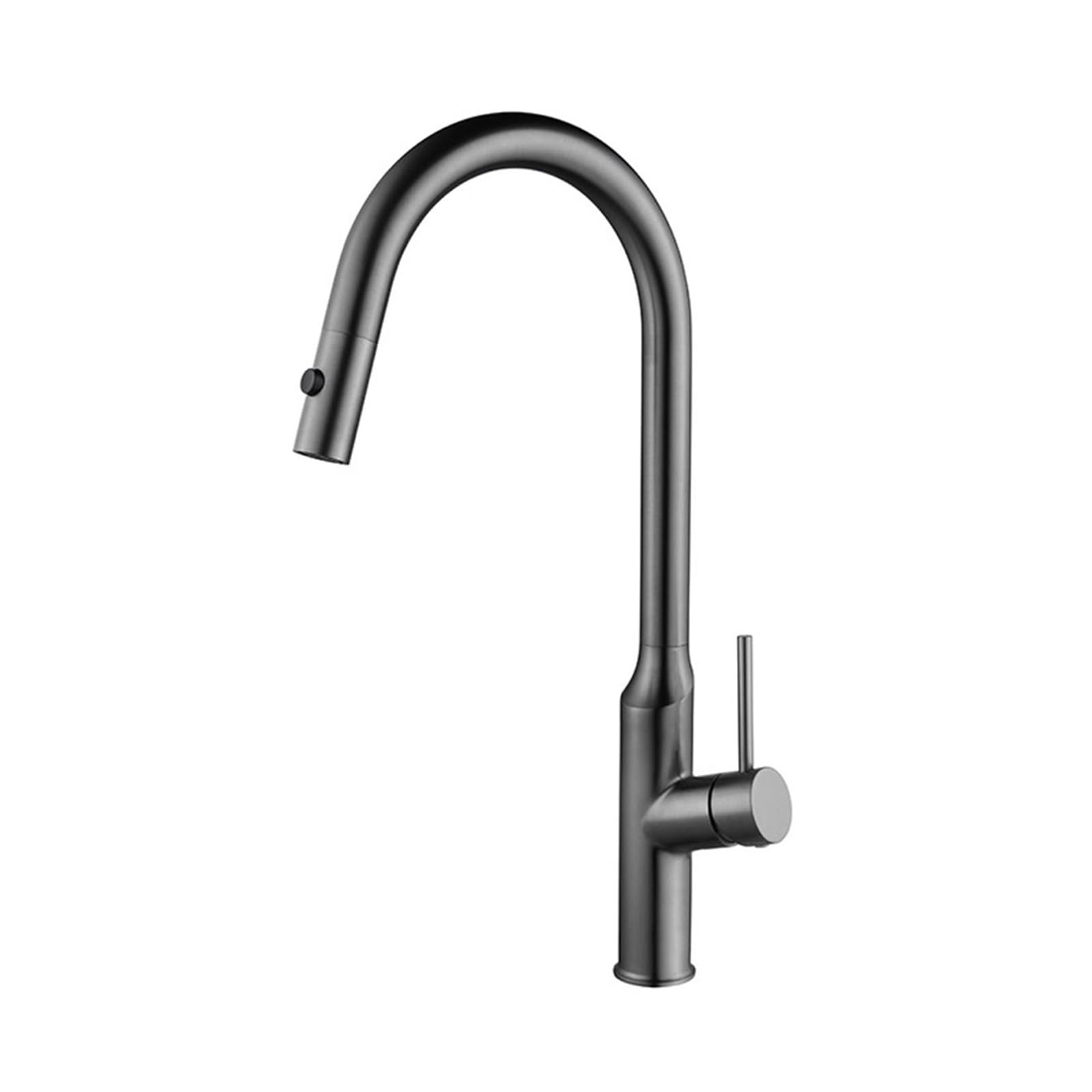 Robinet de lavabo de cuisine extractible mitigeur eau chaude et froide orientable 360