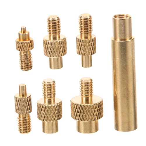 SOESFOUFU Heat Set Insert Thread Knurled Nut Professional 3d Printers Printing Projects for Brass Tool Kit Sturdy Replac