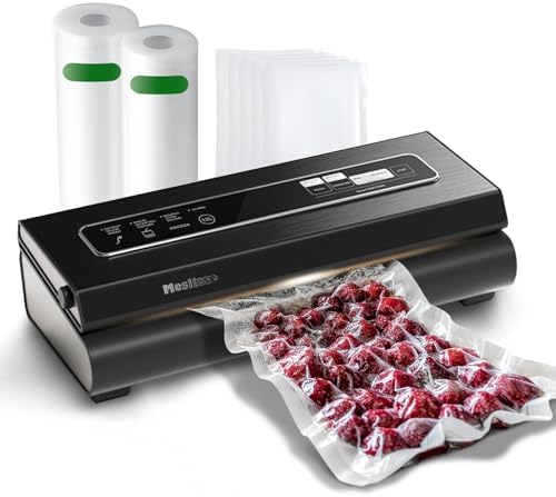 Vacuum Sealer Machine, Mesliese 90Kpa Powerful 6-in-1 P...