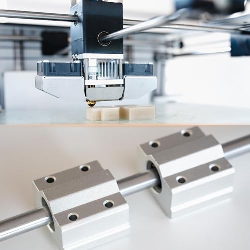Tige linéaire 25mm x 200mm Quarkzman acier trempé pour axe CNC 3D