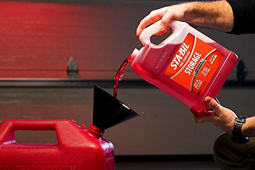 Image of STA-BIL Storage Fuel Stabilizer, 1 Gallon | Treats 320 gallons. Keeps fuel fresh for up to 24 months during storage, helps protect against corrosion and ethanol damage.
