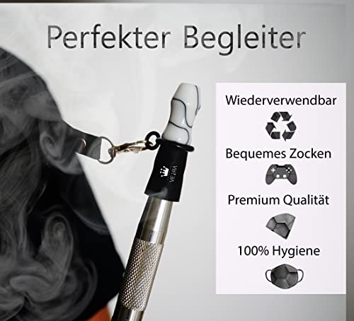 Shisha wiederverwendbares Hygiene Mundstück VEIRA Premium - hochwertiges Shisha Zubehör aus Acryl - Hygienemundstück… – Bild 7