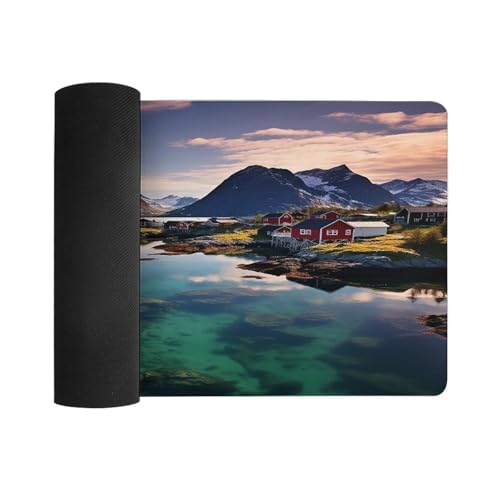 Pad para escritorio VstaDank Norway Islands 60x30 cm goma miniatura 3