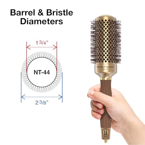 Olivia Garden Nano Thermic Ceramic Ion Brush, 1 3/4 Inch by Olivia Garden