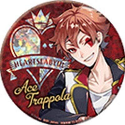 ディズニー ツイステッドワンダーランド 缶バッジ 物語のはじまり Vol 1 美品 トラッポラ エース K1 2