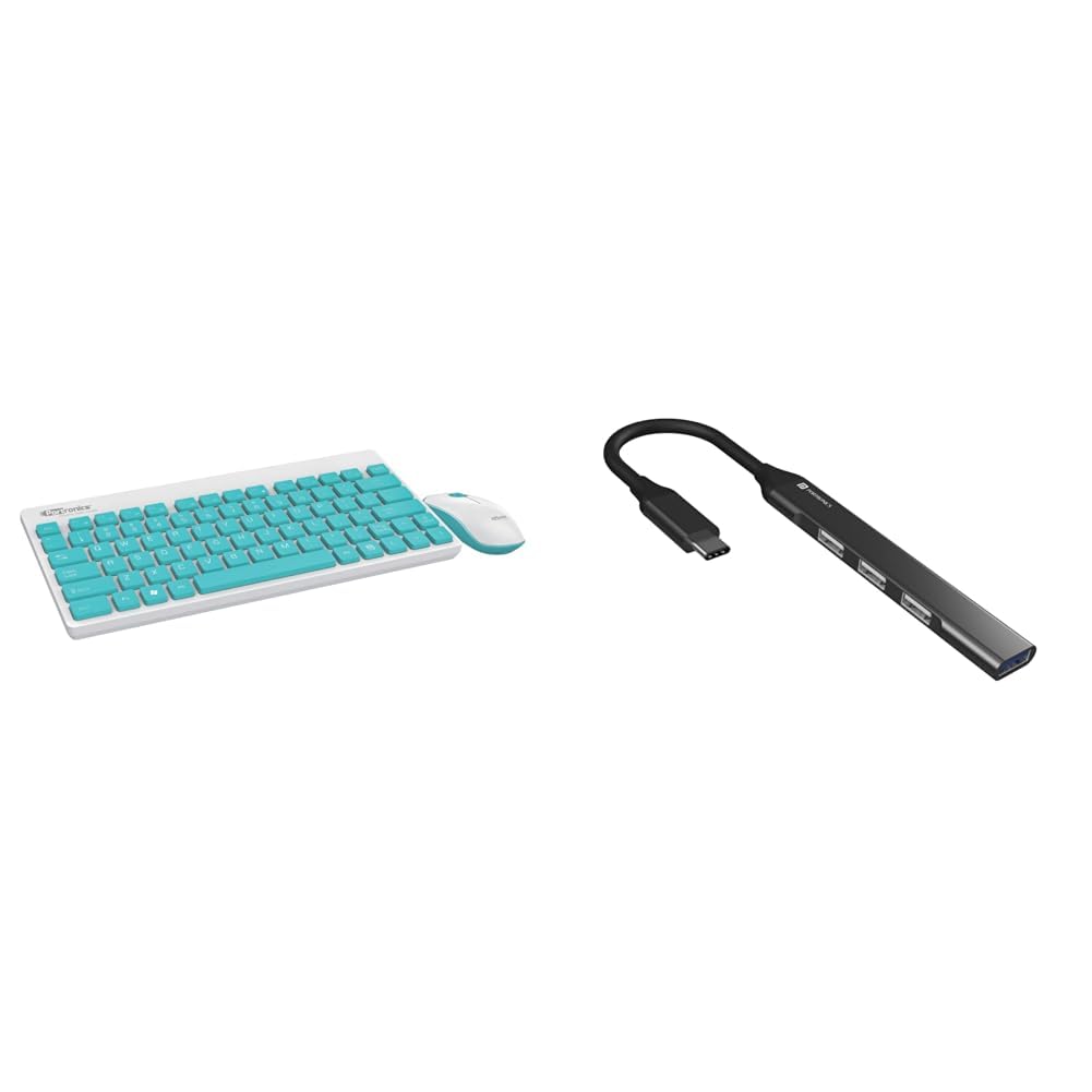 Portronics Key2-A Combo of Multimedia Wireless Keyboard & Mouse, Compact Light-Weight for PCs, Lapto (B0BPRHC336) Amazon Price History, Amazon Price Tracker