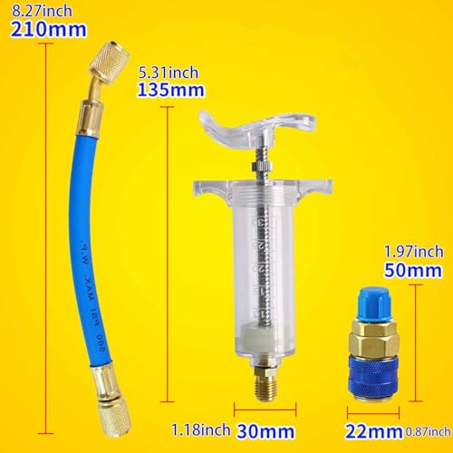 Kit para aire acondicionado misppro 35ml con acople SAE miniatura 2