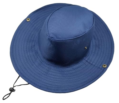 Zacharias Men's Coton Blended Trekking Hiking Cowboy Hat jy-713 (...