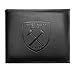 West Ham United FC - Portafoglio ufficiale in pelle con tecnologia RFID - Uomo (Taglia unica) (Nero)