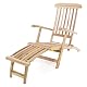 Teak Divero Liegestuhl Florentine – Eleganter Deckchair