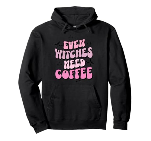 Spooky Halloween Vibes - Magical Witch Coffee Sudadera con Capucha